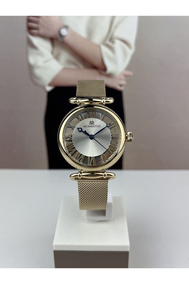 Hasır Kadın Kol Saati Şefaff Kadran 5 Atm Su Geçirmez 3 Yıl Garantili