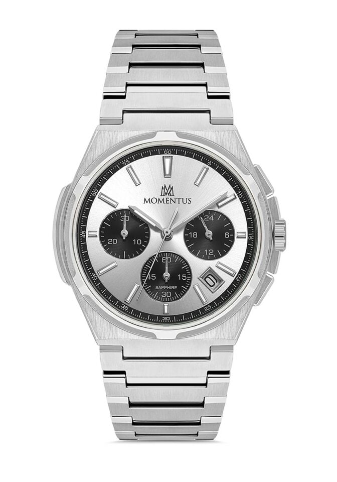 Momentus Men's Time Master SM390S-02SS