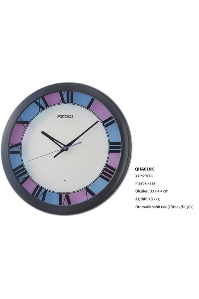 Qha010K Led Işıklı Duvar Saati