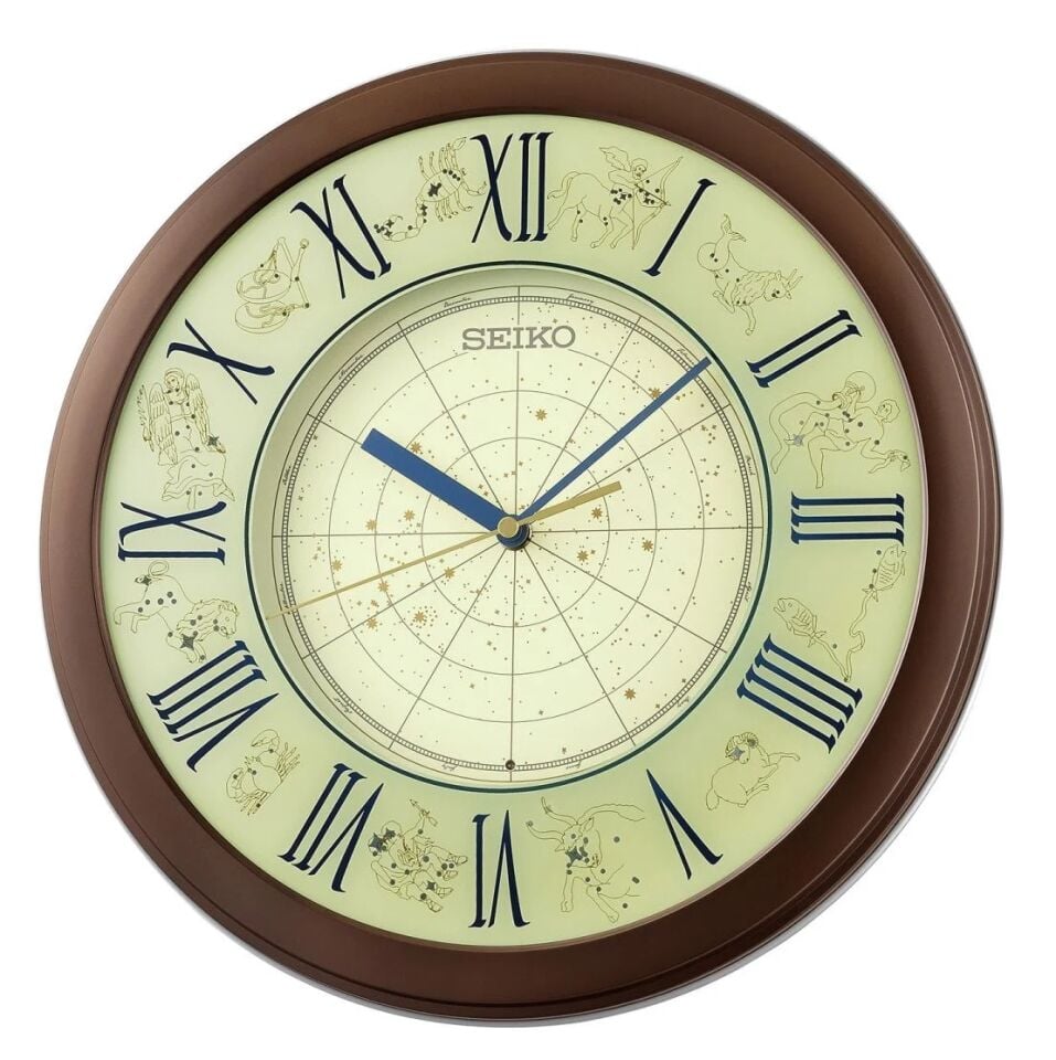 Seiko QHA013B Led Aydınlatmalı Duvar Saati