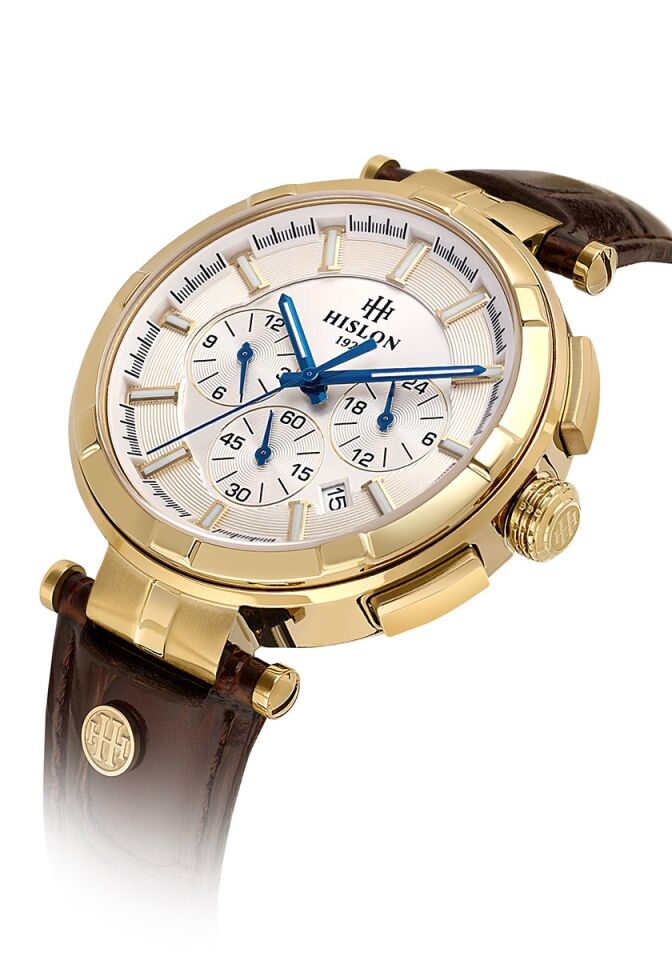 Hislon Men's Date DT202G-02KG