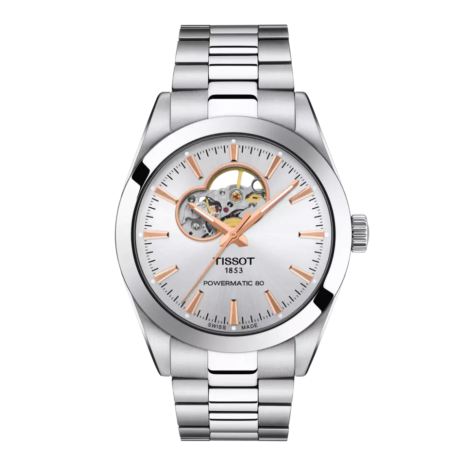 Tissot T127.407.11.031.01 Gentleman Open Heart Erkek Kol Saati