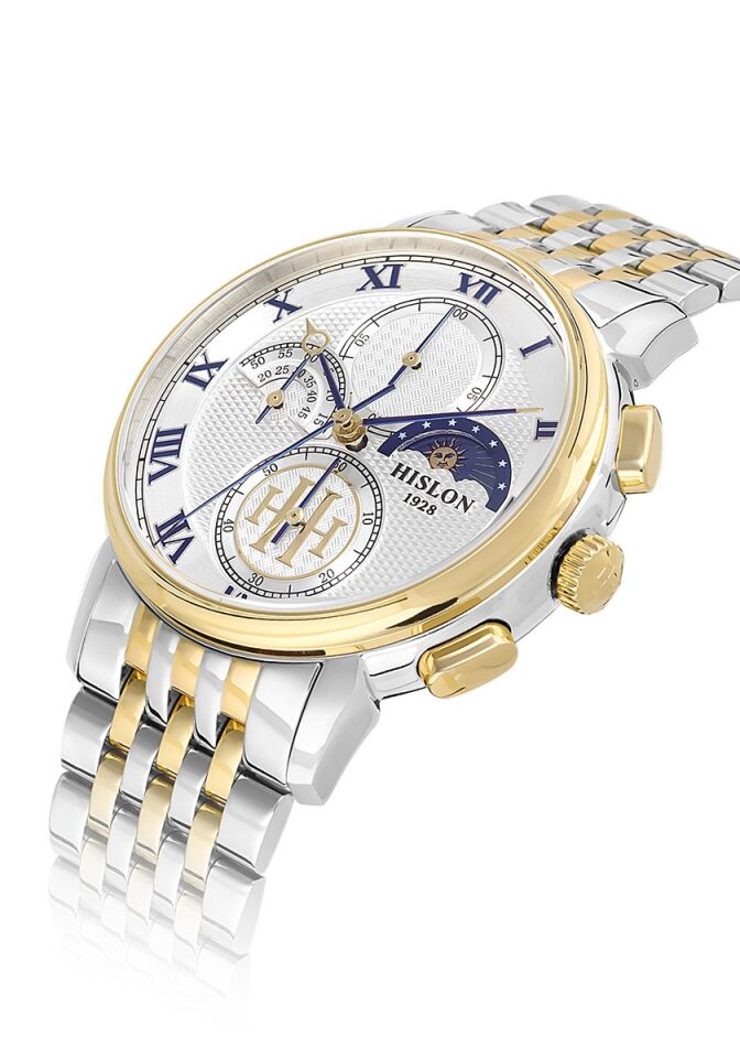 Hislon Men's Timeles's TM143T-02SG