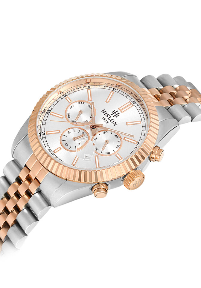 Hislon Men's Date DT117T-02SR
