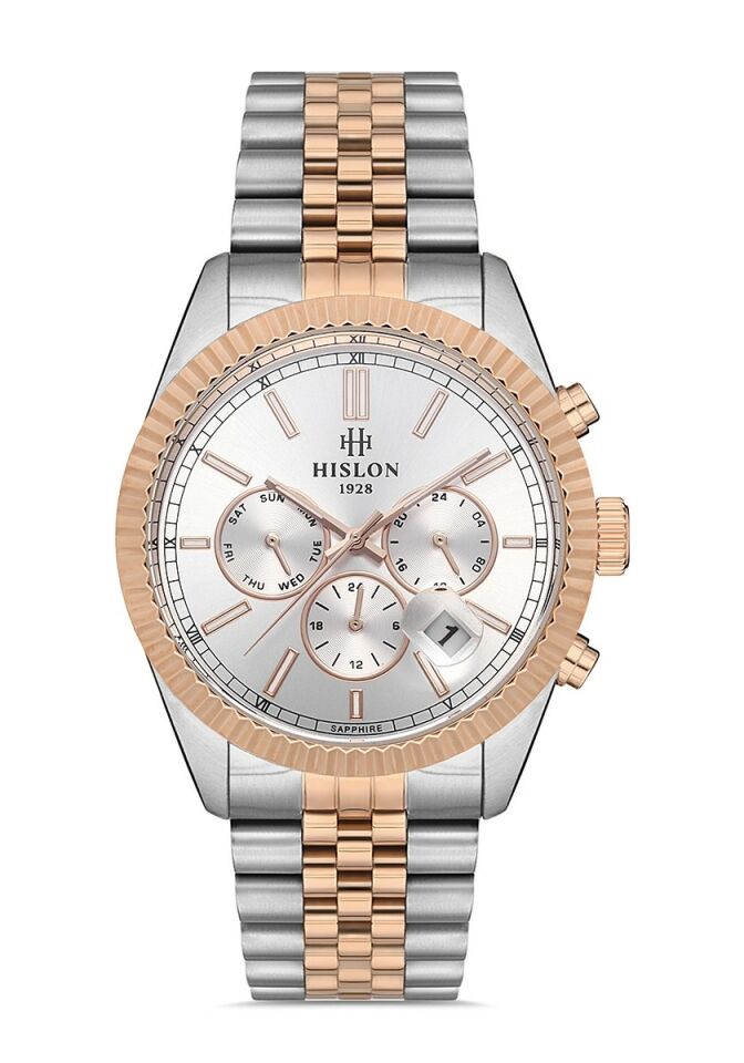 Hislon Men's Date DT117T-02SR