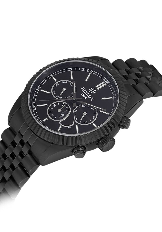 Hislon Men's Date DT117B-04SB