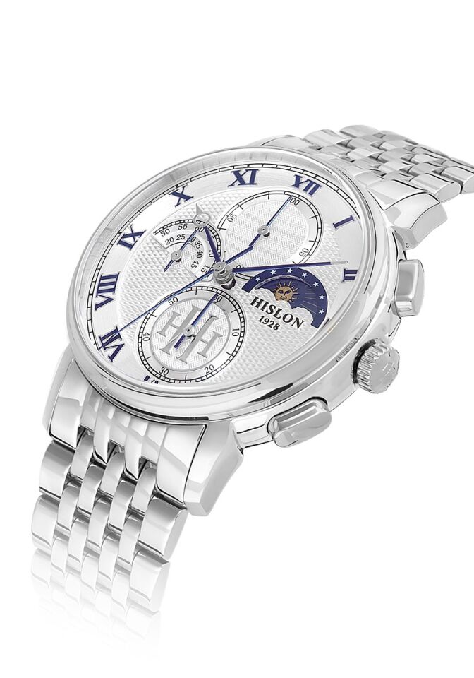 Hislon Men's Timeles's TM143S-02SS