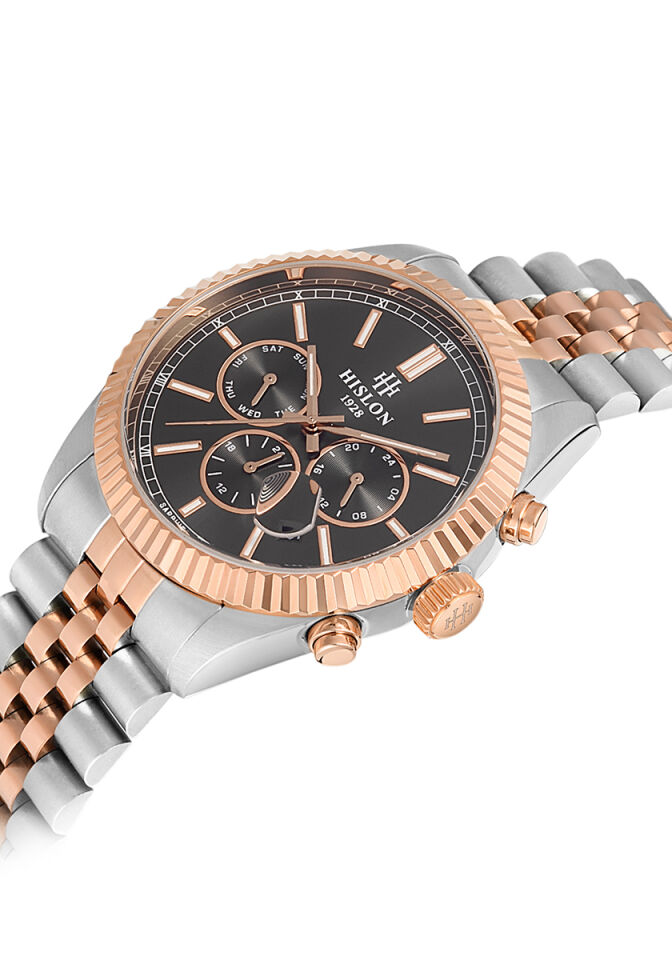 Hislon Men's Date DT117T-05SR