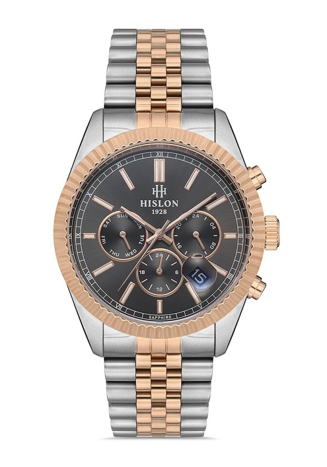 Hislon Men's Date DT117T-05SR