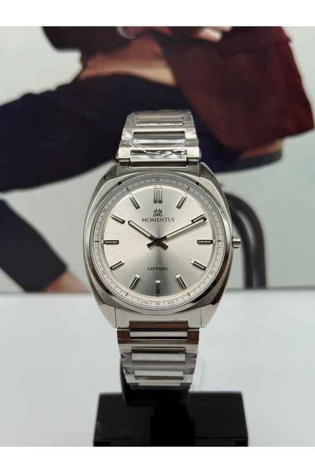 Ultra Slim Erkek Kol Saati 39Mm Safir Kristal 3 Yıl Garantili