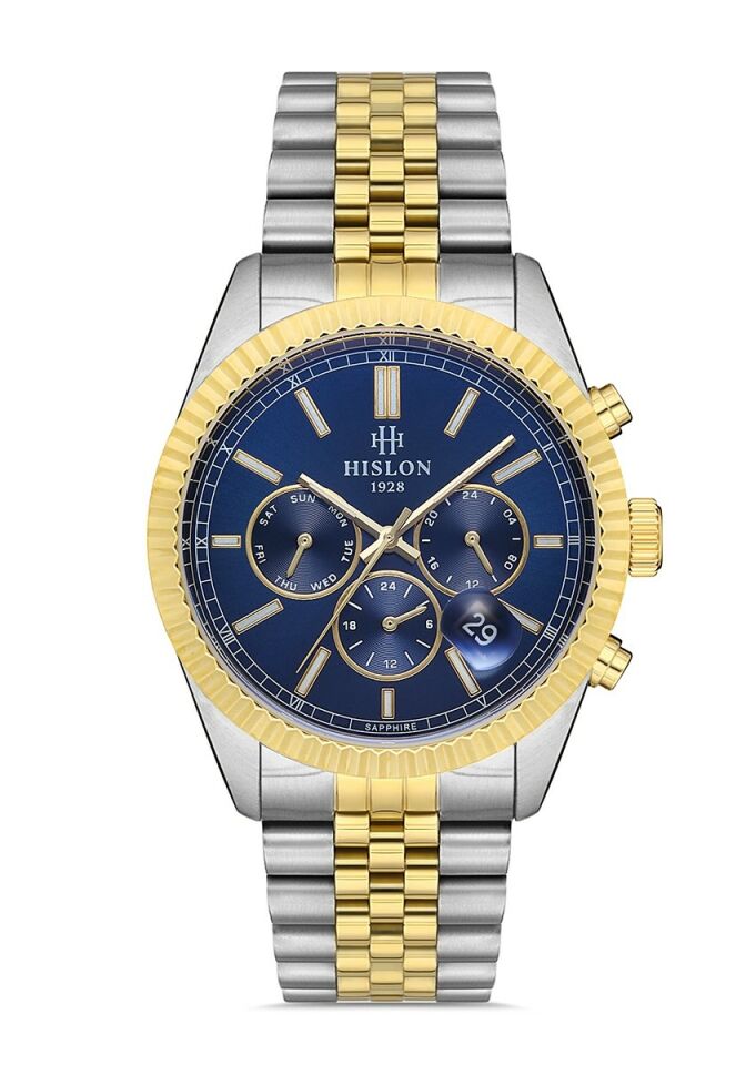 Hislon Men's Date DT117T-11SG