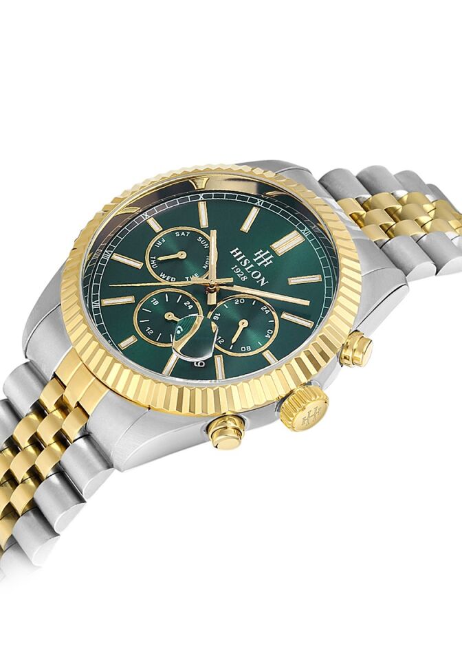 Hislon Men's Date DT117T-15SG