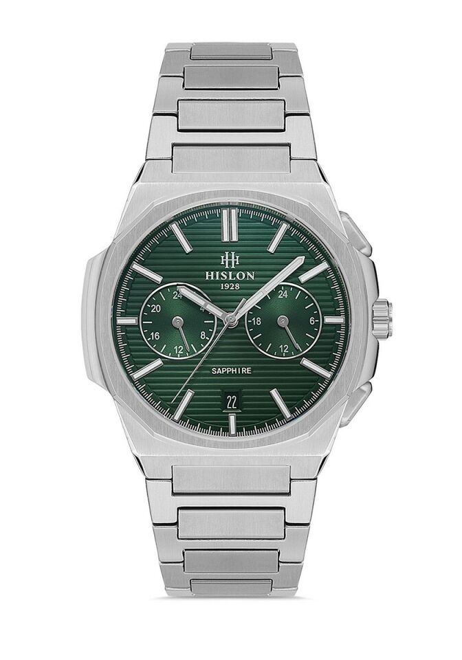 Hislon Men's Date DT127S-15SS