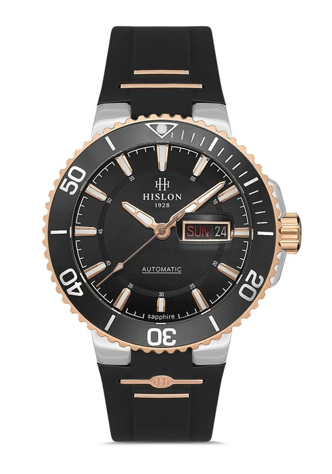 Hislon Men's Solid SD137T-04BR