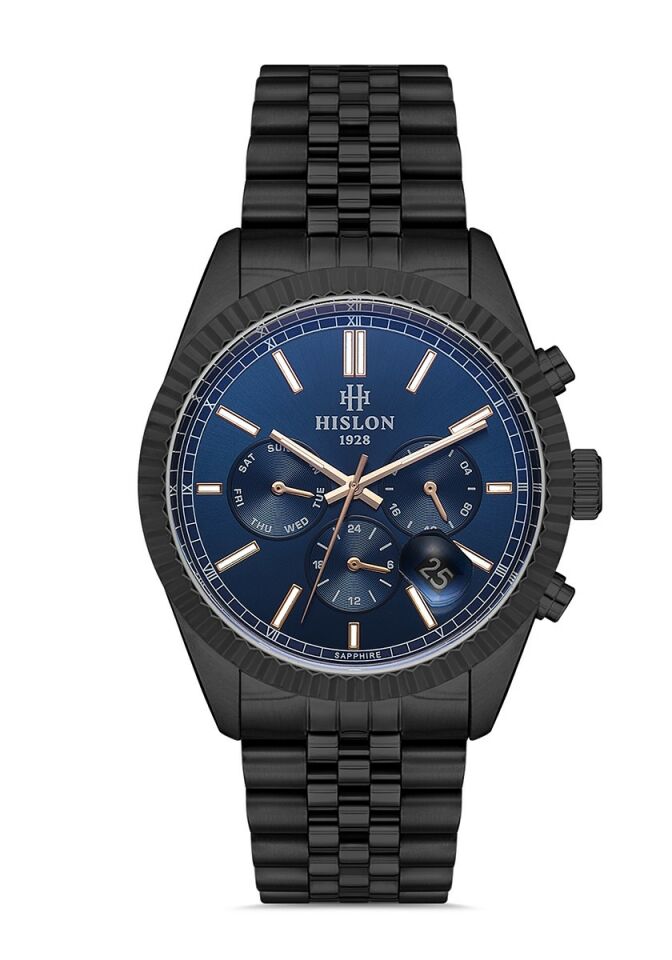 Hislon Men's Date DT117N-11SR