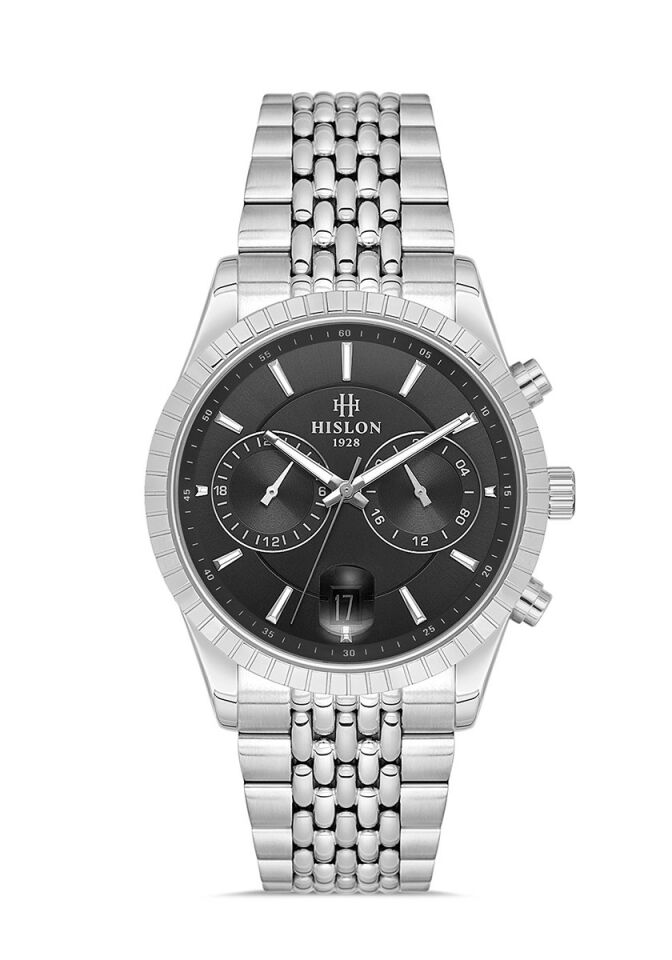 Hislon Men's Date DT145S-04SS