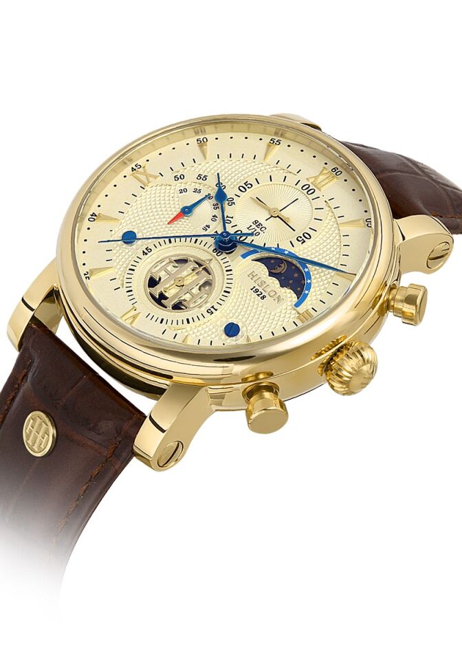 Hislon Men's Timeles's TM105G-08KG