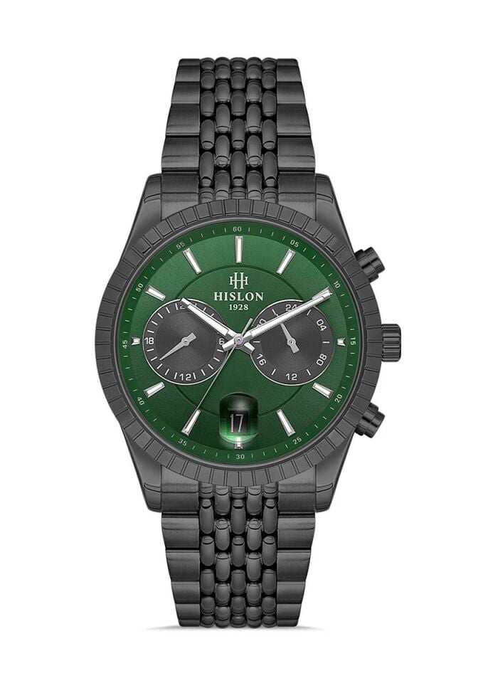 Hislon Men's Date DT145N-15SS