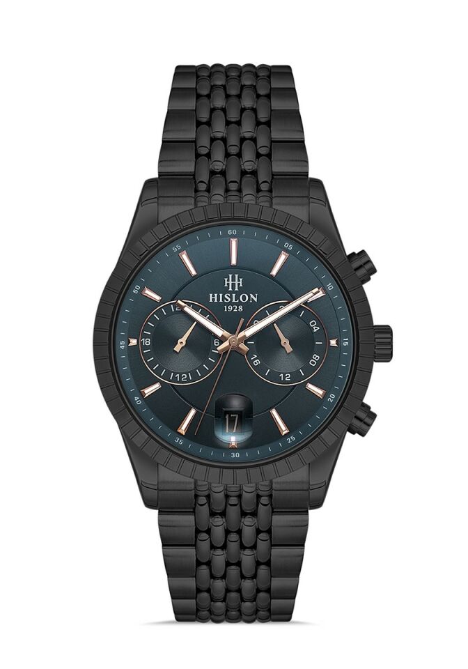 Hislon Men's Date DT145B-11SR
