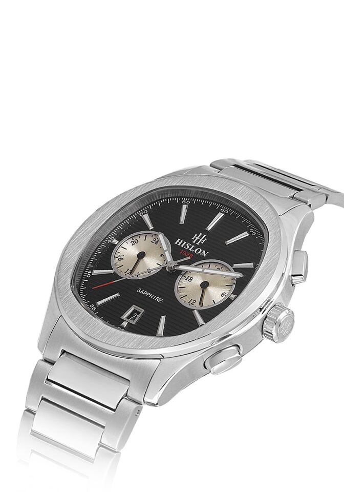 Hislon Men's Date DT148S-04SS
