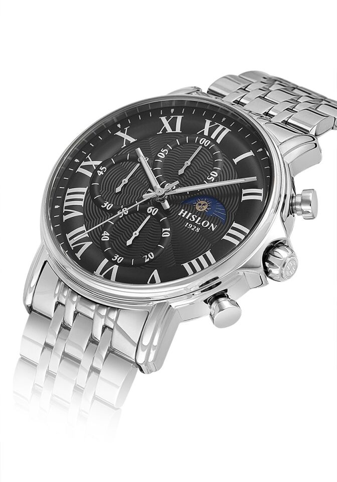 Hislon Men's Timeles's TM112S-04SS