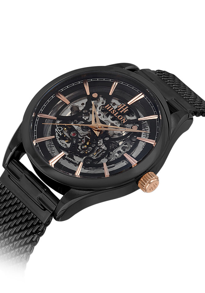 Hislon Men's Solid SD101B-16SB