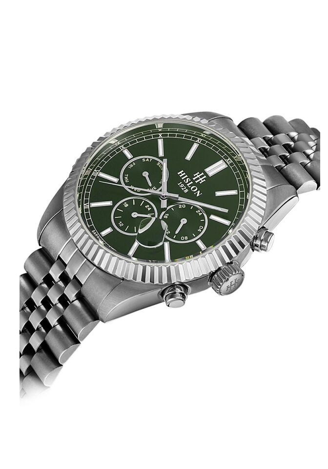 Hislon Men's Date DT117N-15SNS