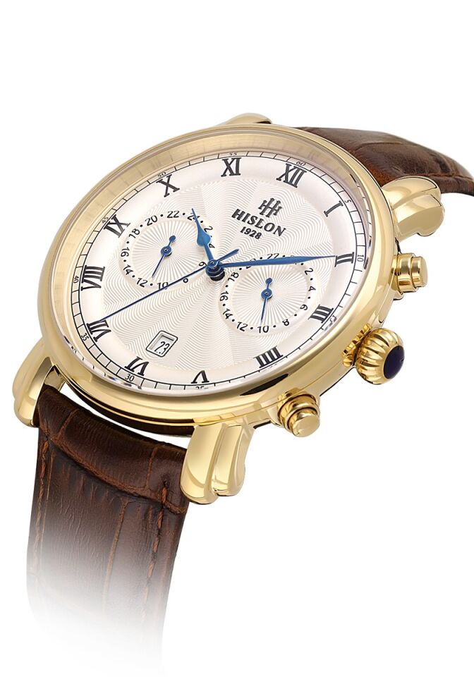 Hislon Men's Date DT204G-02KG