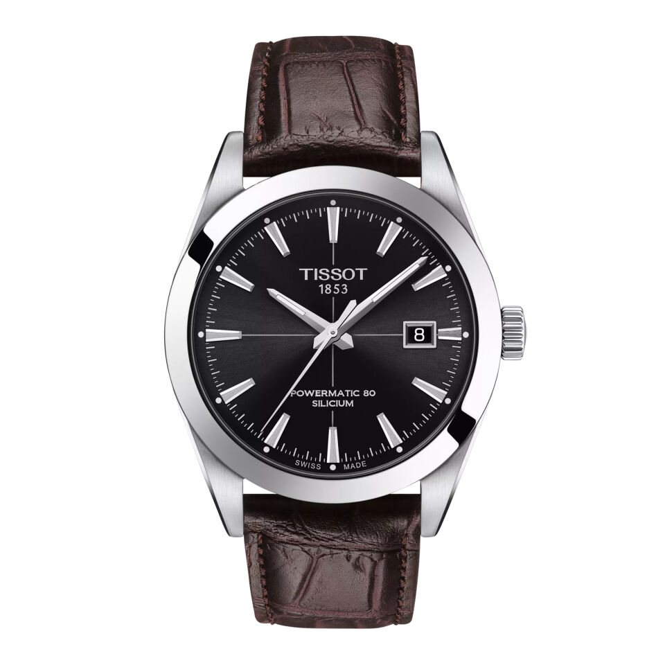 Tissot Gentleman Powermatic 80 Silicium T1274071605101 - Erkek Kol Saati T127.407.16.051.01