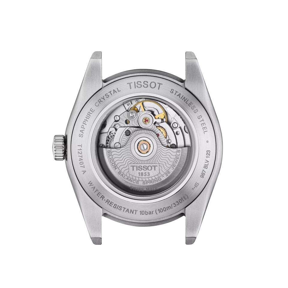 Tissot Gentleman Powermatic 80 Silicium T1274071605101 - Erkek Kol Saati T127.407.16.051.01