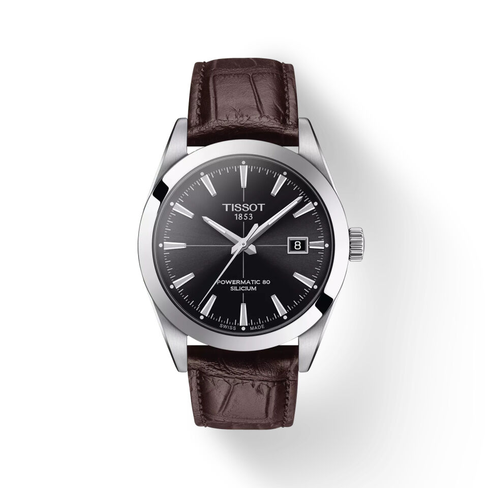 Tissot Gentleman Powermatic 80 Silicium T1274071605101 - Erkek Kol Saati T127.407.16.051.01
