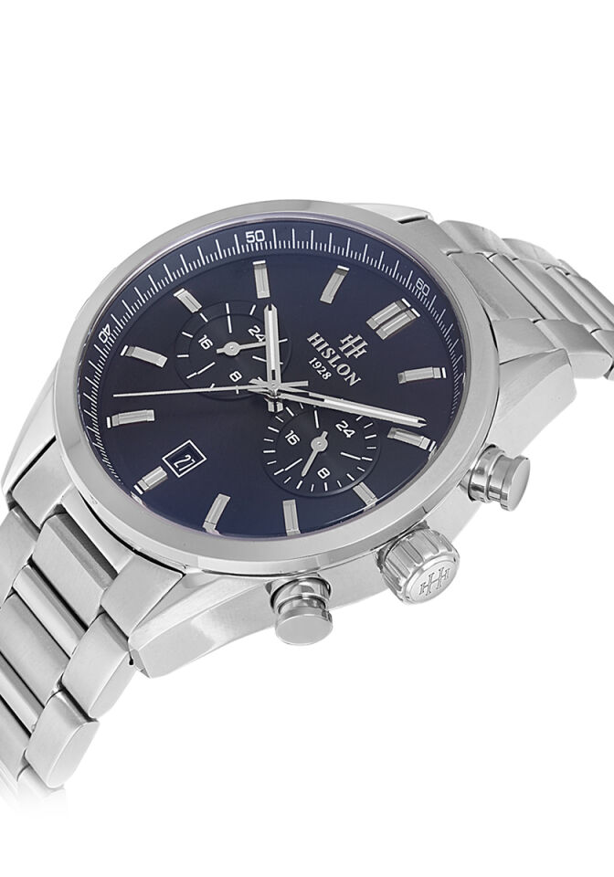 Hislon Men's Date DT114S-04SS