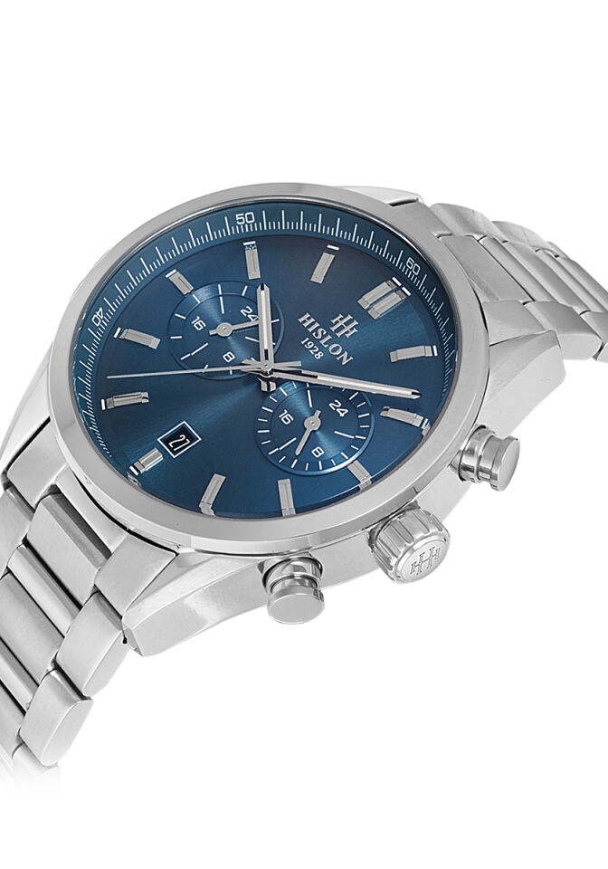 Hislon Men's Date DT114S-11SS