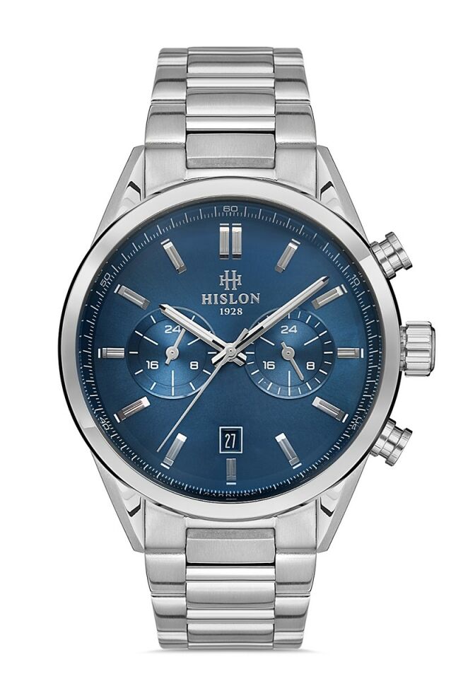 Hislon Men's Date DT114S-11SS