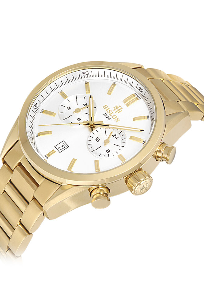 Hislon Men's Date DT114G-02SG