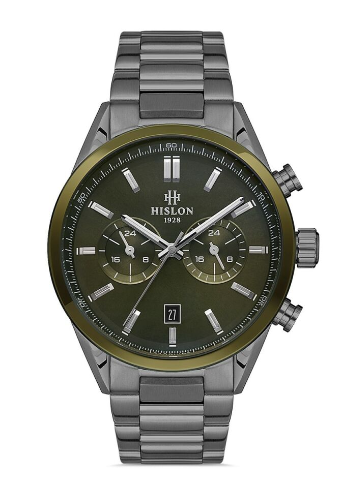 Hislon Men's Date DT114T-15SN