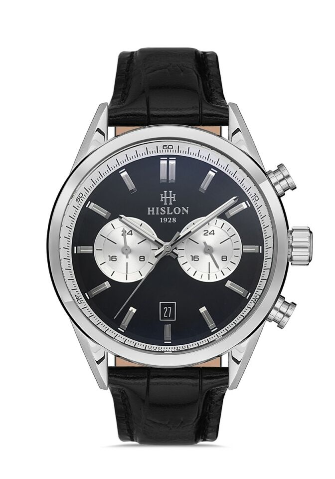 Hislon Men's Date DT114S-04BS