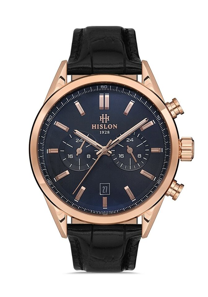 Hislon Men's Date DT114R-05BR