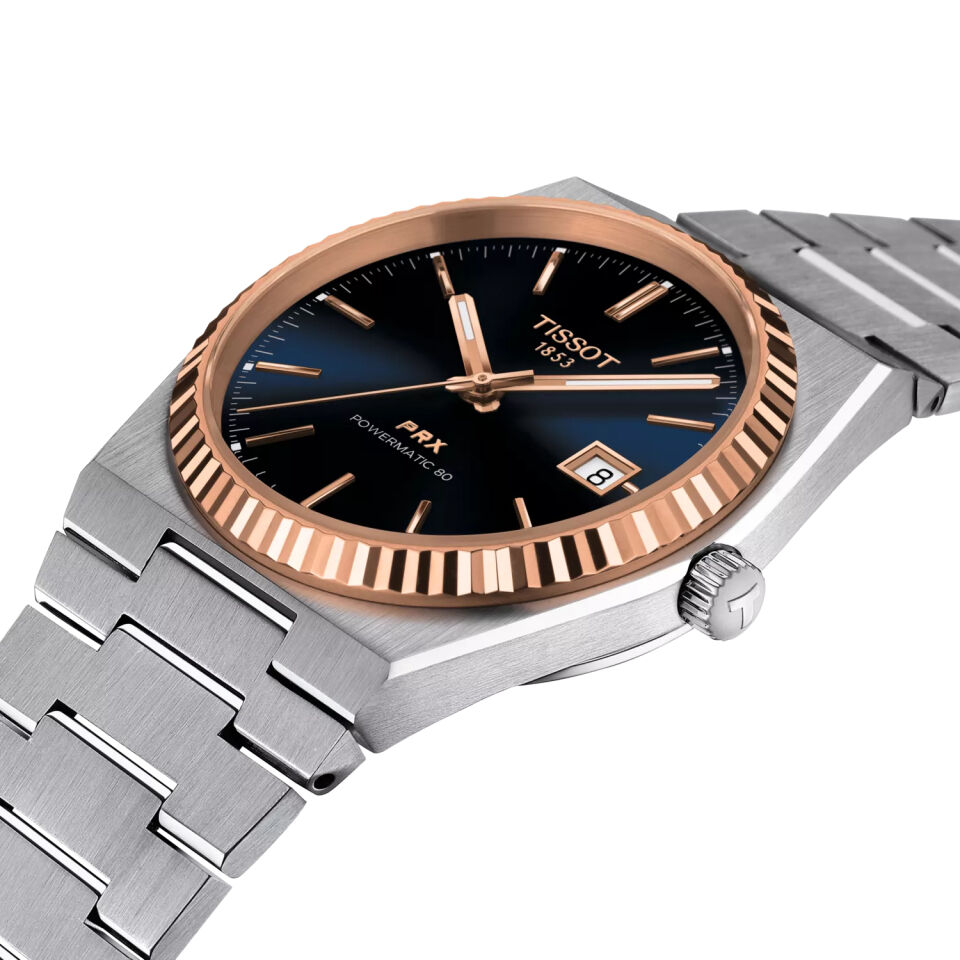 Tissot PRX Gold 40mm T9314074104100 - Erkek Kol Saati T931.407.41.041.00