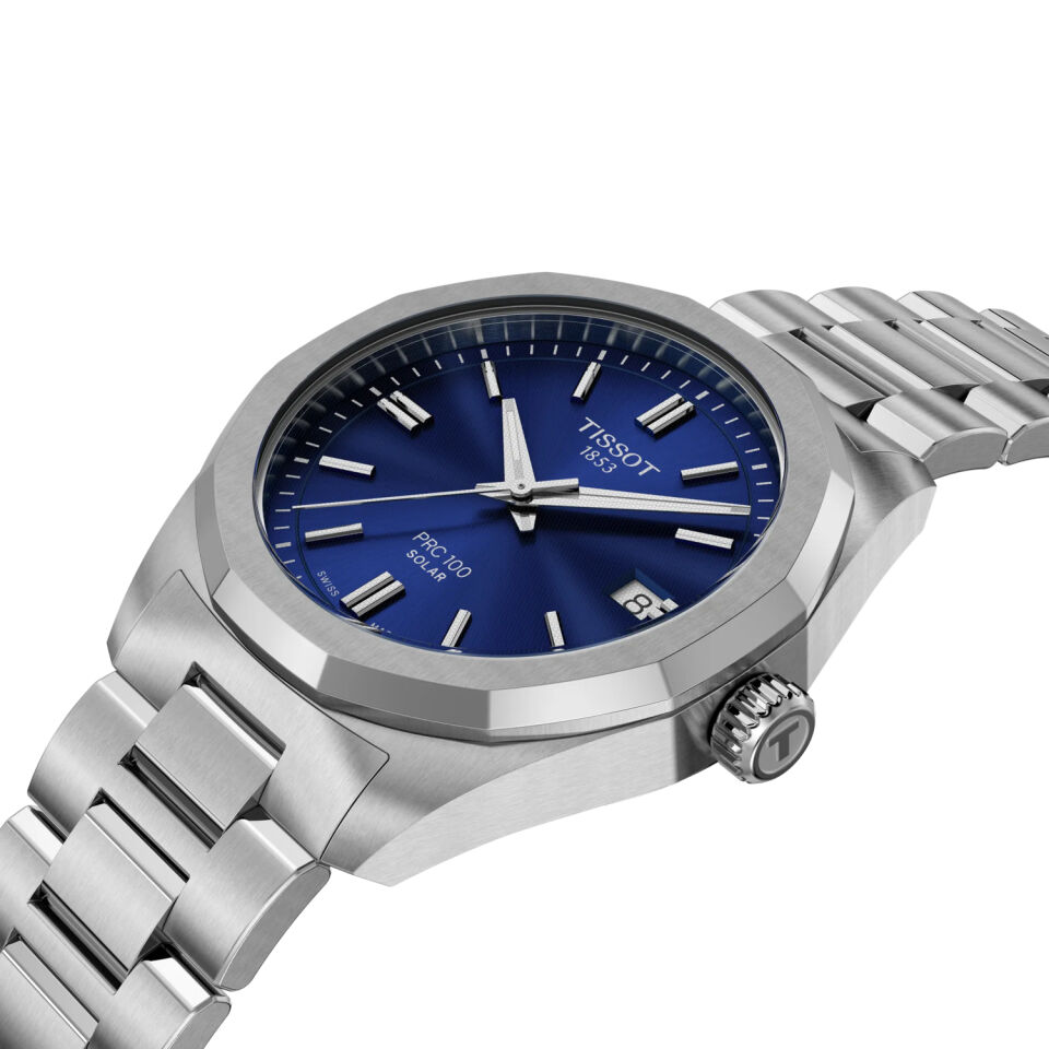 Tissot PRC 100 Solar 34mm T1518221104100 - Kadın Kol Saati T151.822.11.041.00