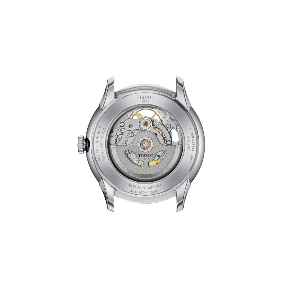 Tissot Chemin Des Tourelles Skeleton 39mm T1398361626100 -  Erkek Kol Saati T139.836.16.261.00
