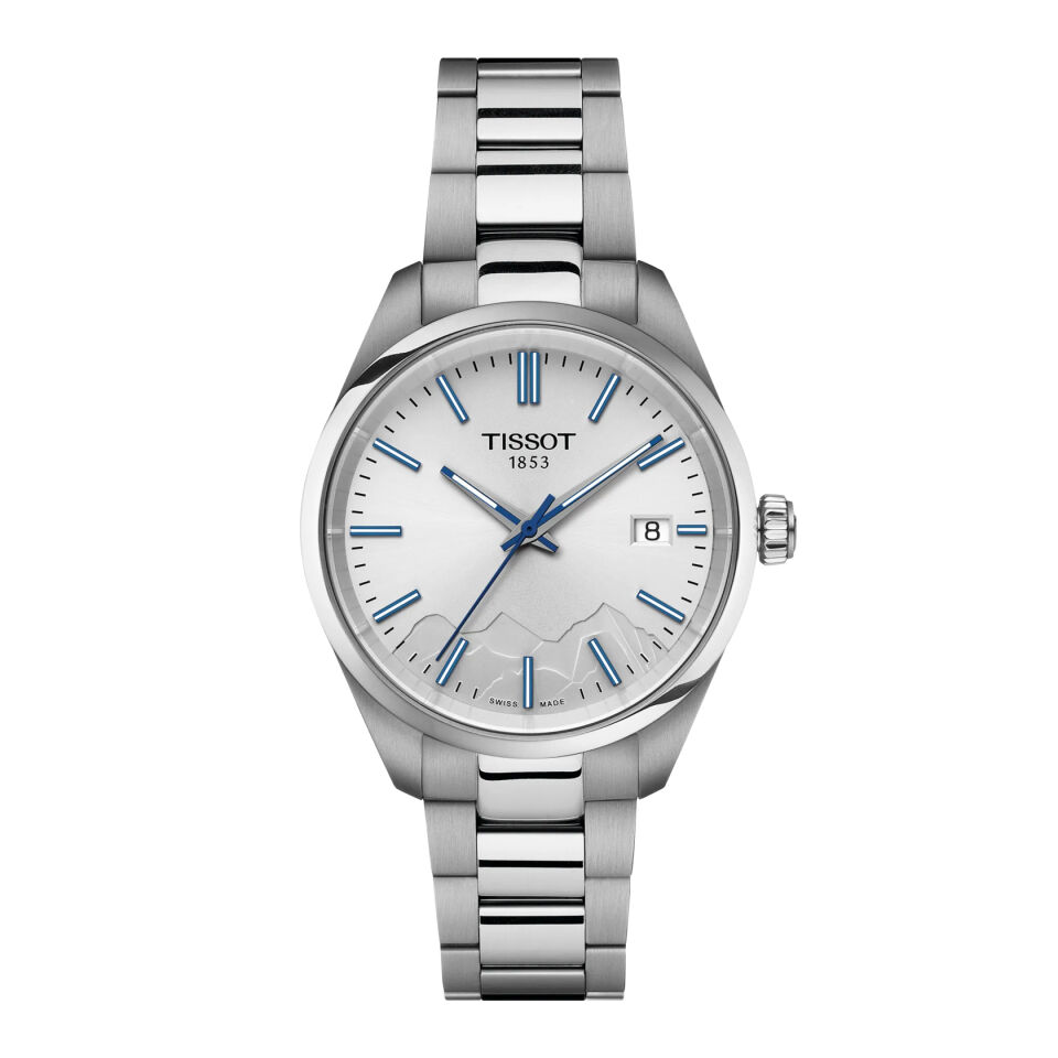 Tissot PR 100 Jungfraubahn 34mm T1502101103101 -  Kadın Kol Saati T150.210.11.031.01