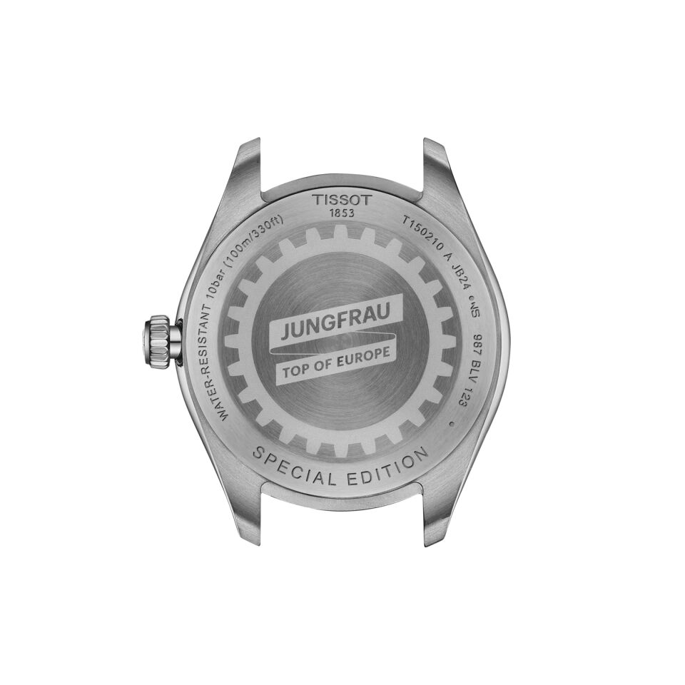 Tissot PR 100 Jungfraubahn 34mm T1502101103101 -  Kadın Kol Saati T150.210.11.031.01