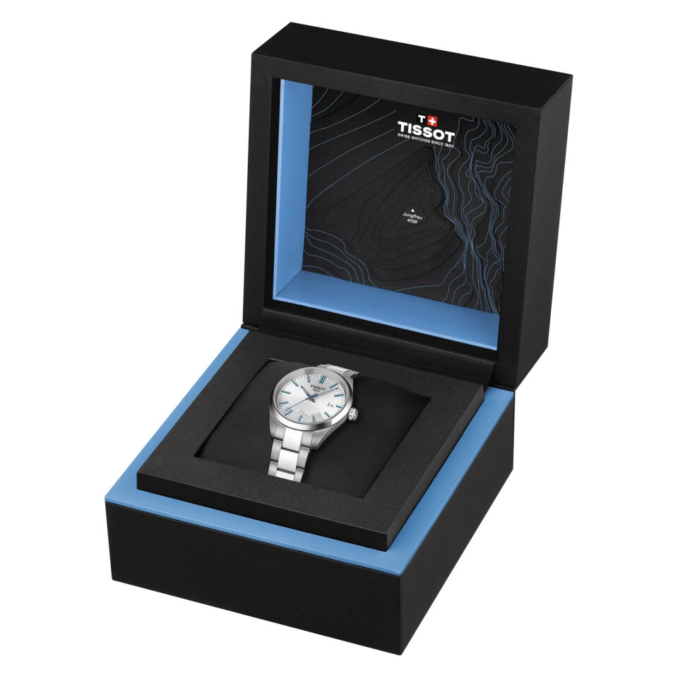 Tissot PR 100 Jungfraubahn 34mm T1502101103101 -  Kadın Kol Saati T150.210.11.031.01