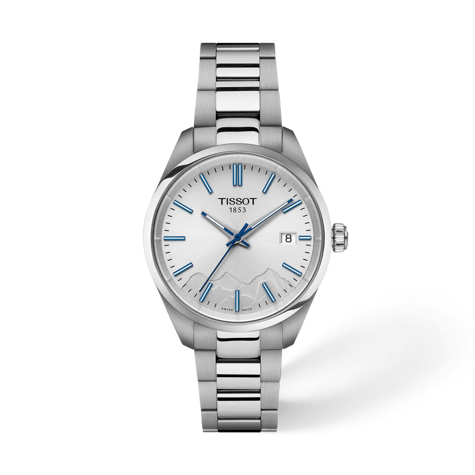 Tissot PR 100 Jungfraubahn 34mm T1502101103101 -  Kadın Kol Saati T150.210.11.031.01