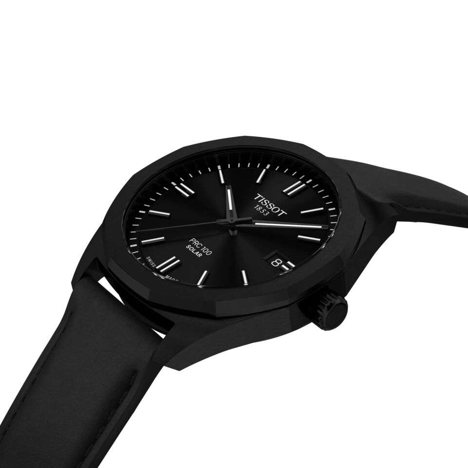 Tissot PRC 100 Solar 39mm T1514223605100 - Erkek Kol Saati T151.422.36.051.00