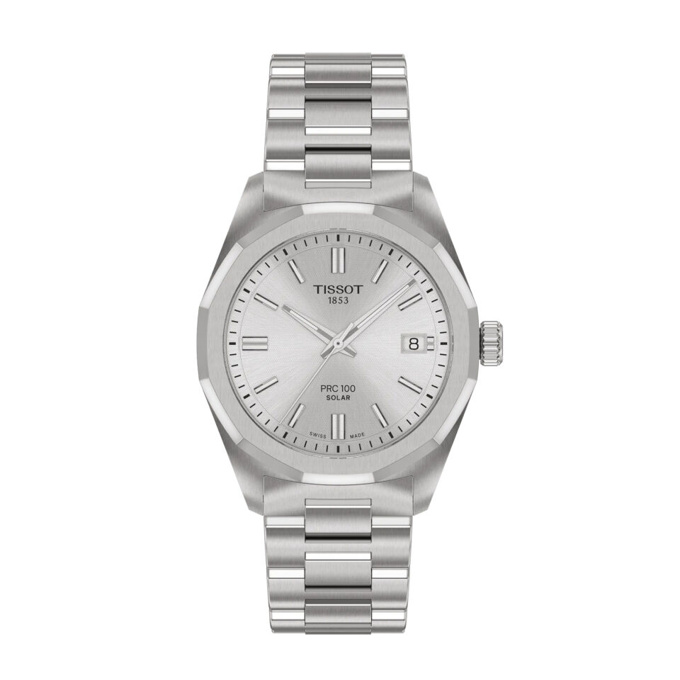 Tissot PRC 100 Solar 34mm T1518221103100 - Kadın Kol Saati T151.822.11.031.00