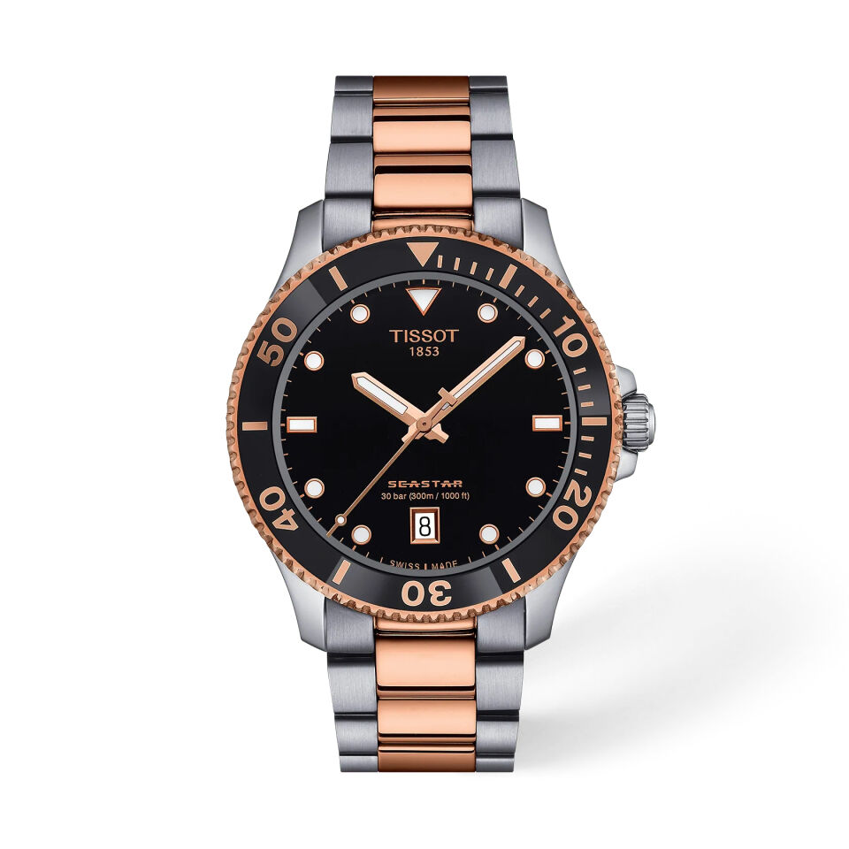 Tissot Seastar 1000 40mm T1204102205101 - Erkek Kol Saati T120.410.22.051.01