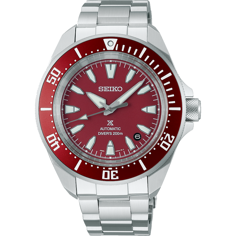 Seiko Prospex SRPL11K1 Red Samurai otomatik dalış saati