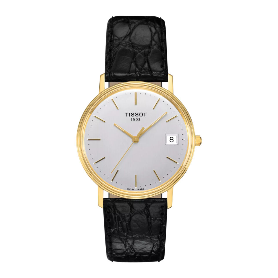 Tissot Goldrun Hesalite Gold 33.7mm T71340131 - Erkek Kol Saati T71.3.401.31